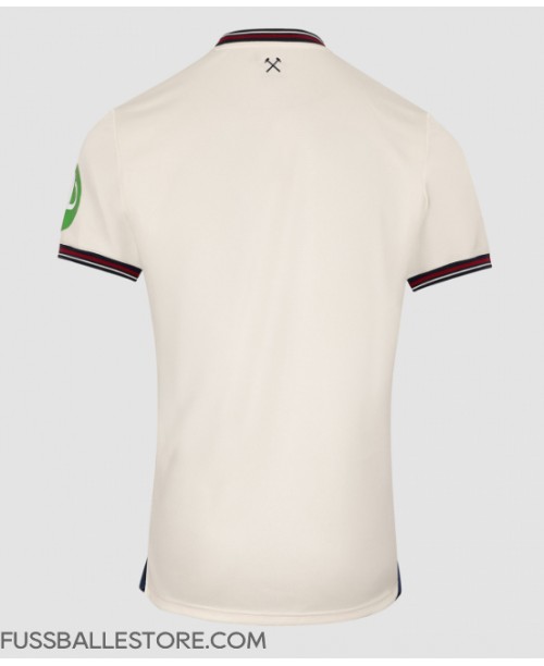 Günstige West Ham United Auswärtstrikot 2025-26 Kurzarm Günstige West Ham United Auswärtstrikot 2025-26 Kurzarm